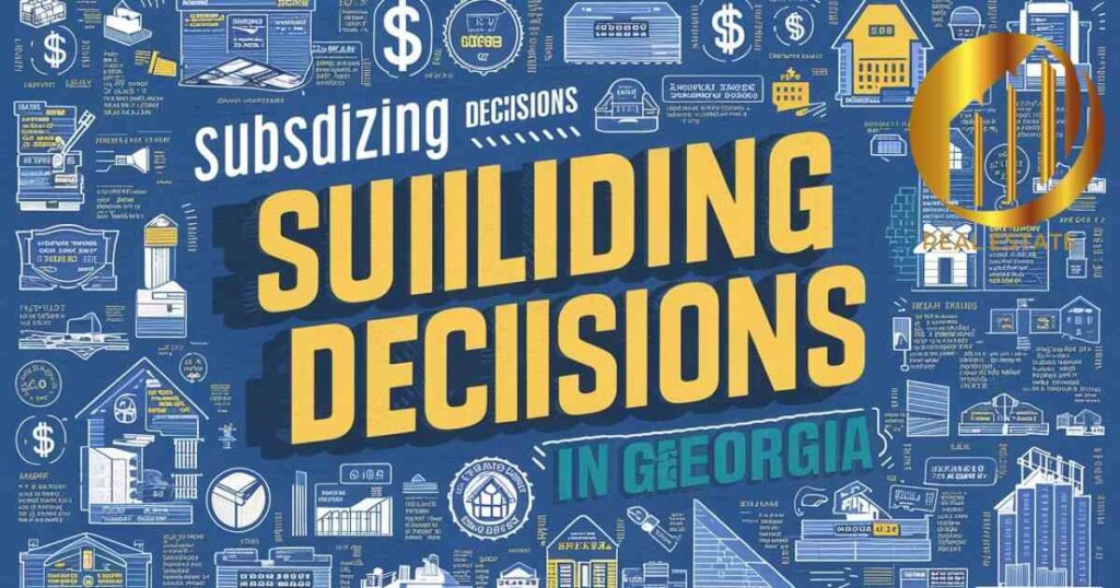 Subsidizing Decisions for Building a House in Georgia