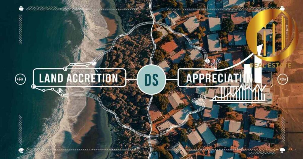 What is the Distinction Between Land Accretion and Appreciation?