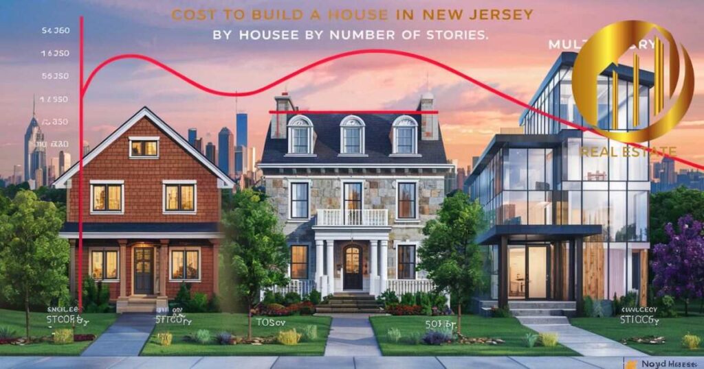 Cost to Build a House in New Jersey by Number of Stories