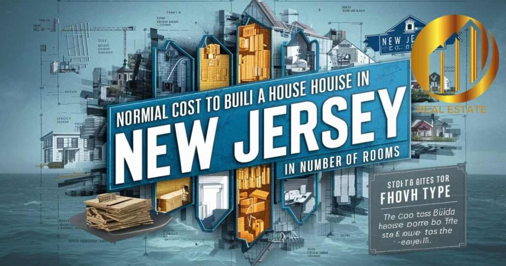 Normal Cost to Build a House in New Jersey by Number of Rooms